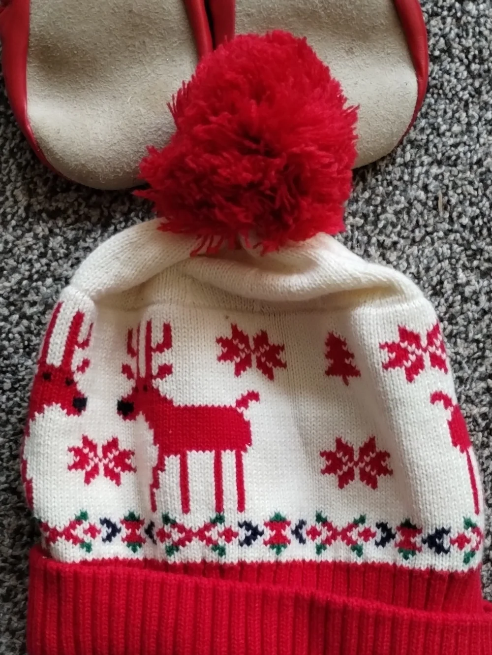 Hanna Anderson Deer Deer Slipper Moccasins 10-12 & Deer Deer Hat Size Medium